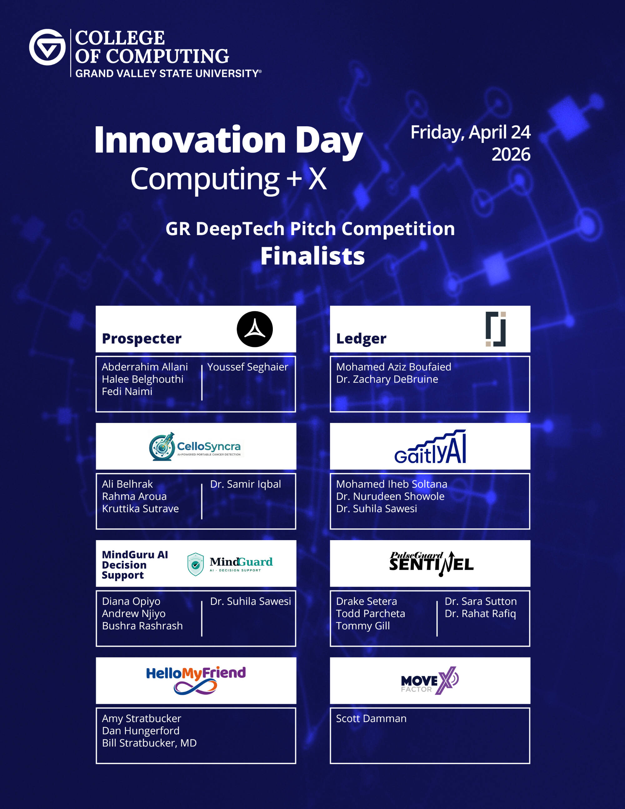 GR DeepTech Pitch Competition Finalists